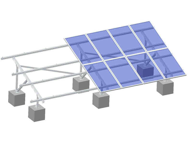 U or C Type Pile Foundation Solar Ground Mounting System Manufacturers