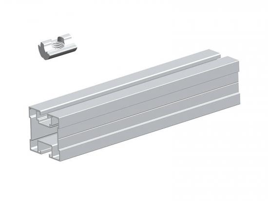 Solar mounting rail