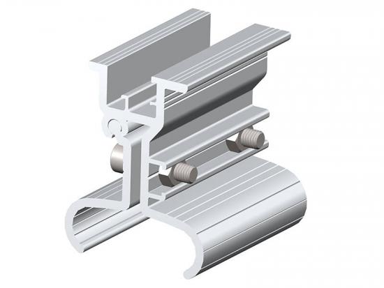 Roof solar pv mounting systems klip lok clamps