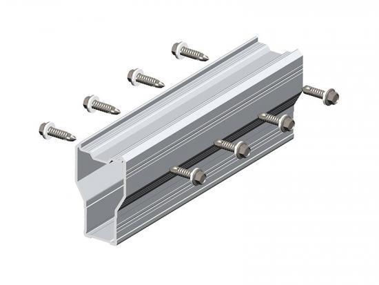 solar pv panels mounting aluminum Rail splice 16#