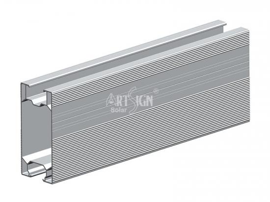 aluminum solar structure rail