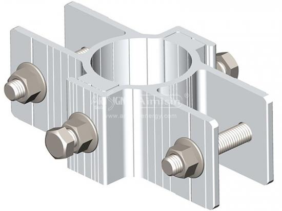 aluminum connectors for solar ground mount