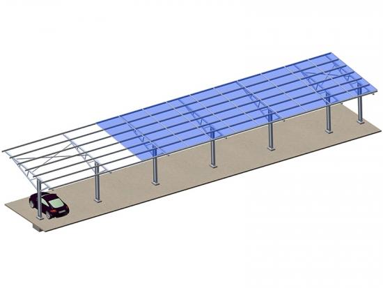 Carbon Steel solar parking lot