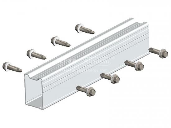 solar mounting rail splice