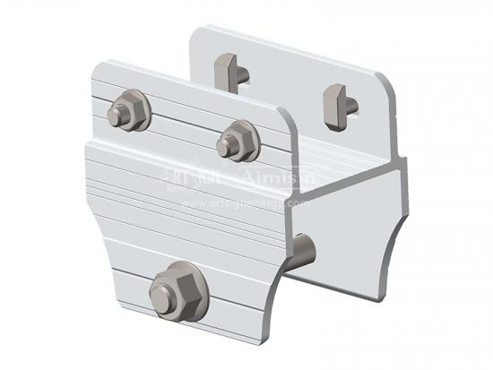 ground solar system bracket beam slider