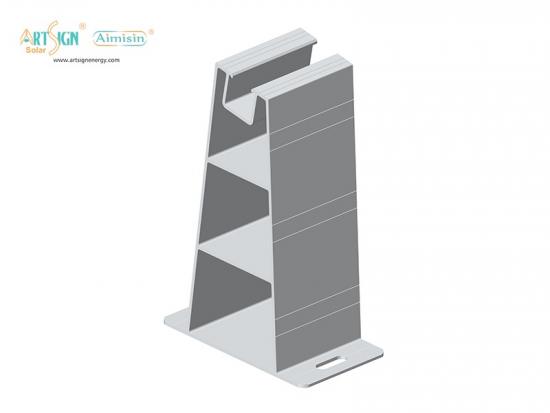 rack for flat roof mount for solar