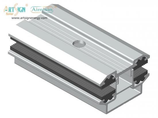 frameless solar clamp