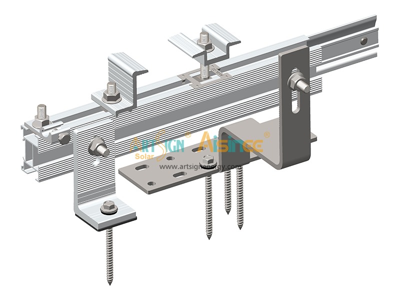 Solar panel mounting rail 9H#