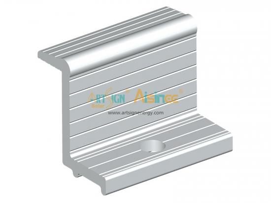 solar rail end clamps for solar panel mounting