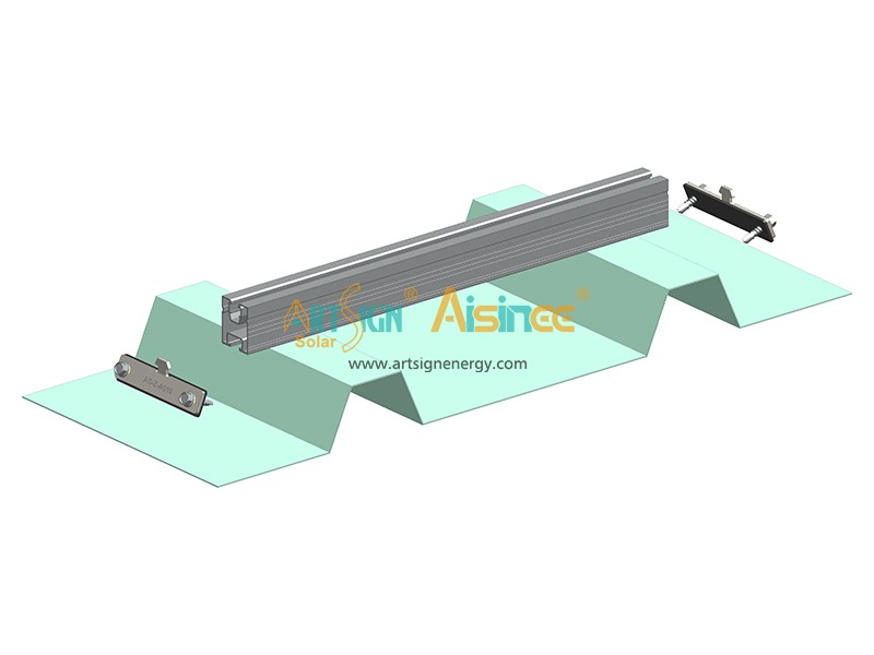 Weather-Resistant Support Aluminum Rail for Rooftop Solar Installations |ArtSign