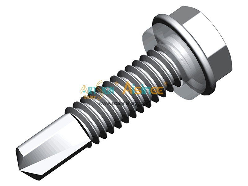 Self drilling tapping stainless steel screws M6.3 series