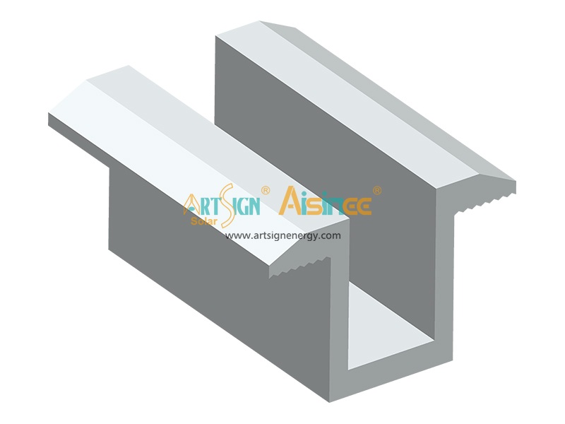 30mm 35mm 40mm Solar Mid Clamp AL6005-T5 Clamp for Framed Panels |Art Sign