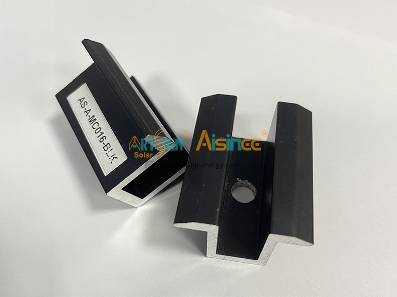 30mm 35mm 40mm Solar Mid Clamp AL6005-T5 Clamp for Framed Panels |Art Sign