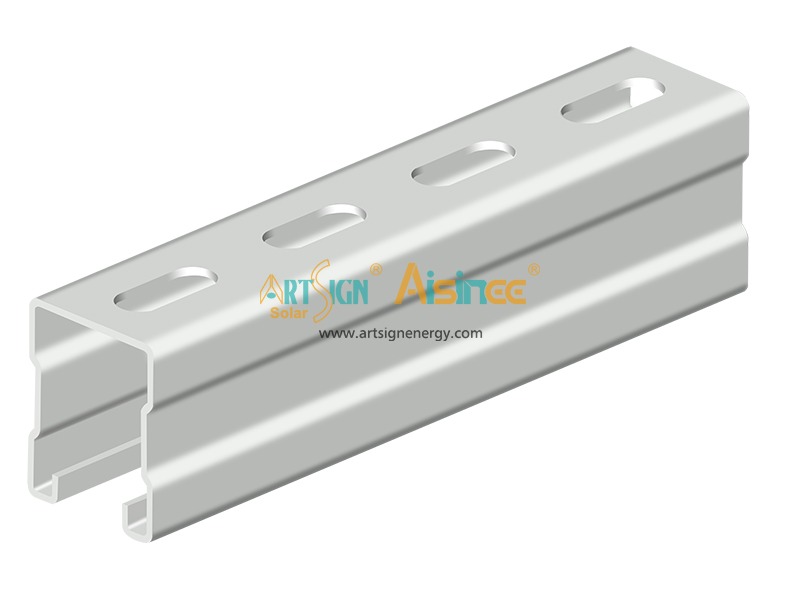 ground mounting T module series hot dipped galvanized steel - C41×52 section
