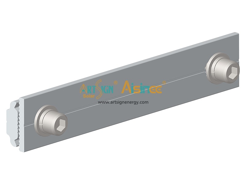 Solar D Rail Splice Fitting Supplier 3# |Art Sign