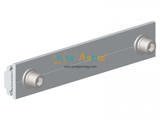 internal solar rail splice