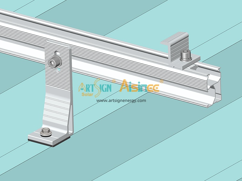 Aluminium Alloy Solar Mounting System China Tin Roof Solar L Foot Supplier |Art Sign