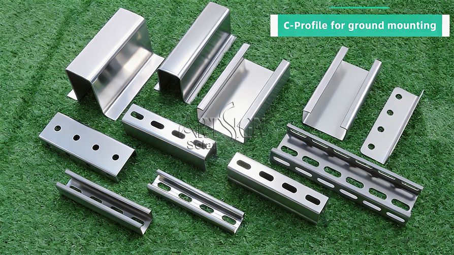 ArtSign Custom Size Galvanized U C Shape Roll Formed Channel