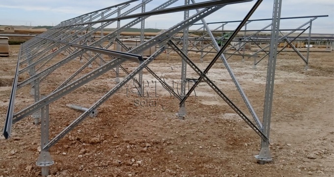 Zinc-Aluminum-Magnesium Ground Mounting System of 2MW |Art Sign