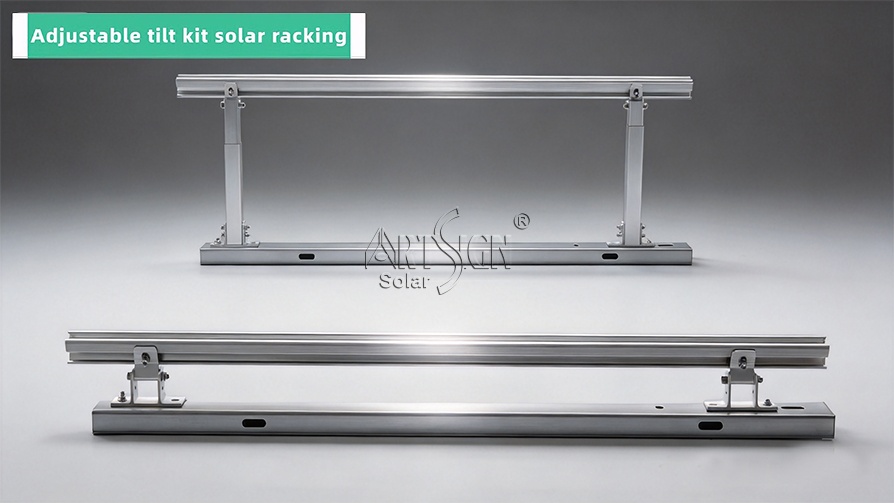 Adjustable aluminum tilt kit solar racking |Art Sign