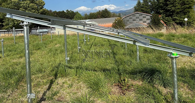 ArtSign 625kW Solar Ground System in Nagano Japan: ZM Steel Solar Mounting Application