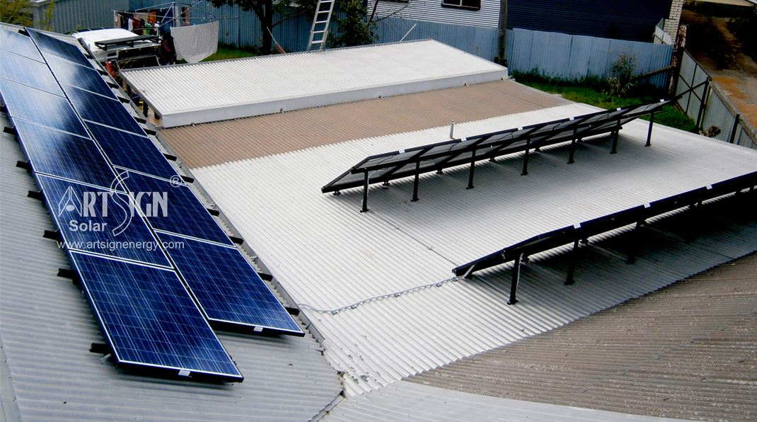 Pitched roof solar mounting system