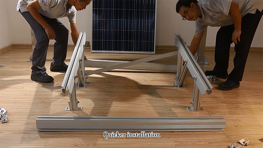 Solar Ground Mounting Install
