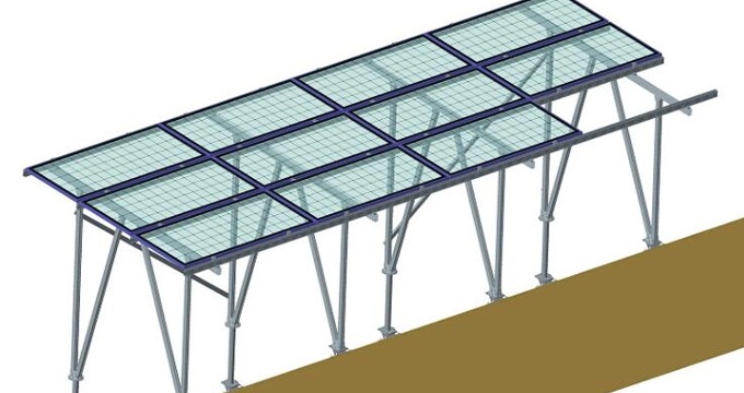 Artsign new solar structure design