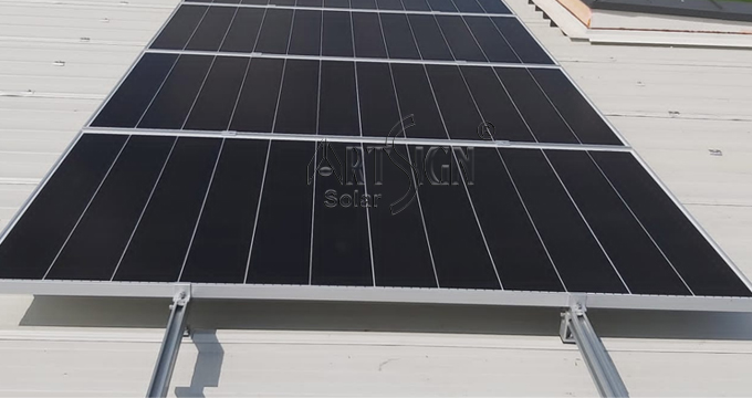 Universal Tile Roof Solar Hook with Aluminum Rail PV Mounting System |Art Sign