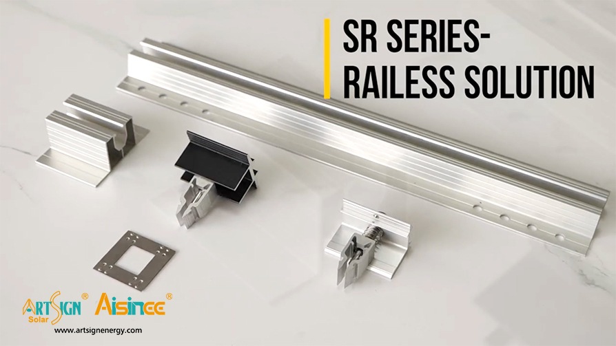 Factory price pv panel short rail aluminum solar mounting rails