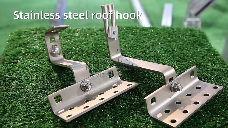 Solar Roof Hook Mounting System