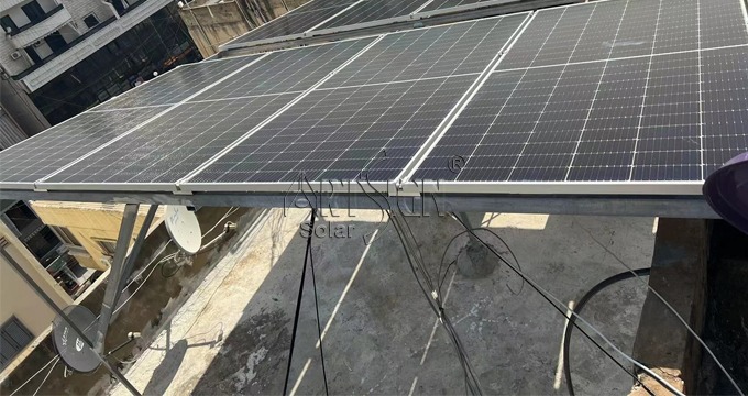 Solar Metal Roof Short Rail Bracket Pv Panel Mounting |ART SIGN